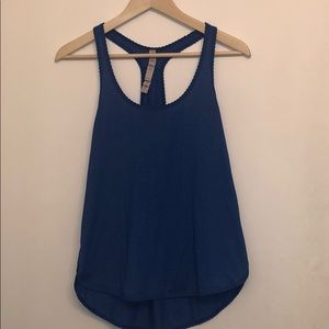Lululemon Blue Racerback Top